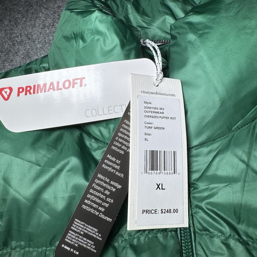 Vineyard Vines Performance PRIMALOFT Green Puffer… - image 10